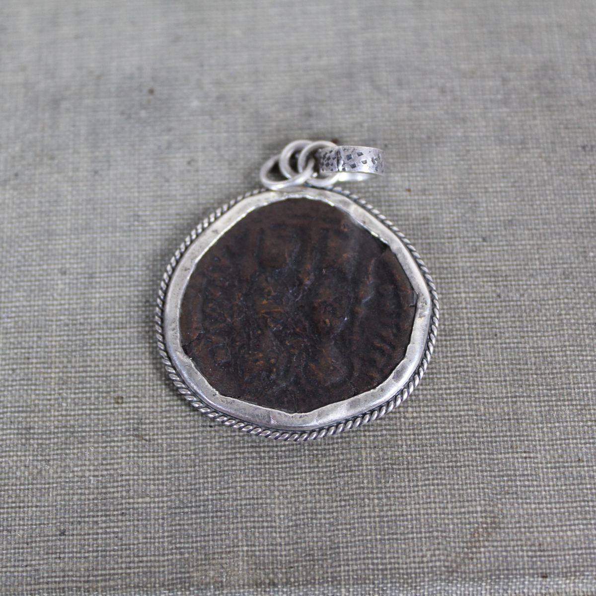 Byzantine Follis Pendant
