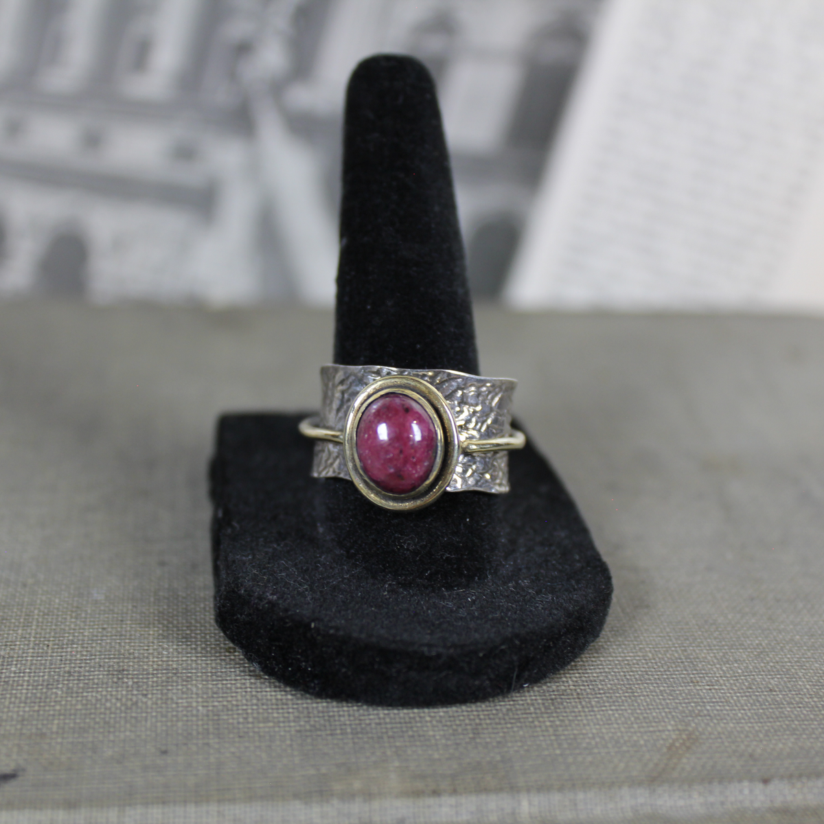 Ruby Spinner Ring (Size 9)