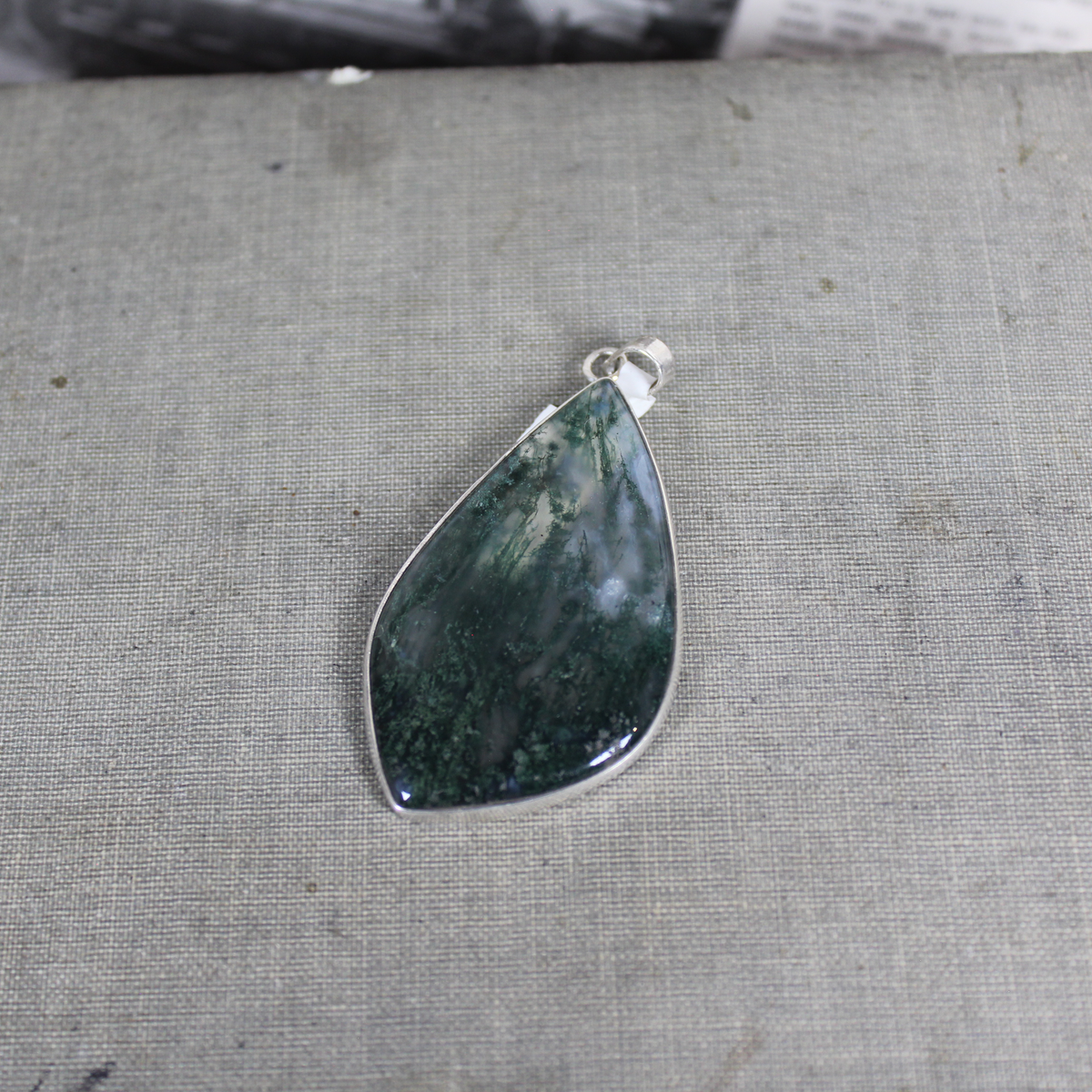Moss Agate Pendant