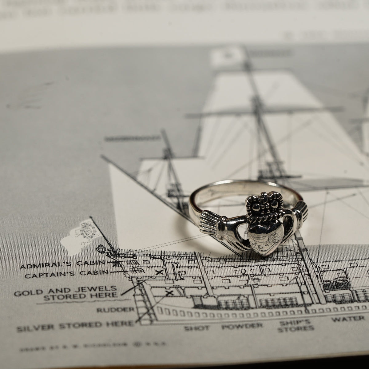 Claddagh Ring (Size 5)
