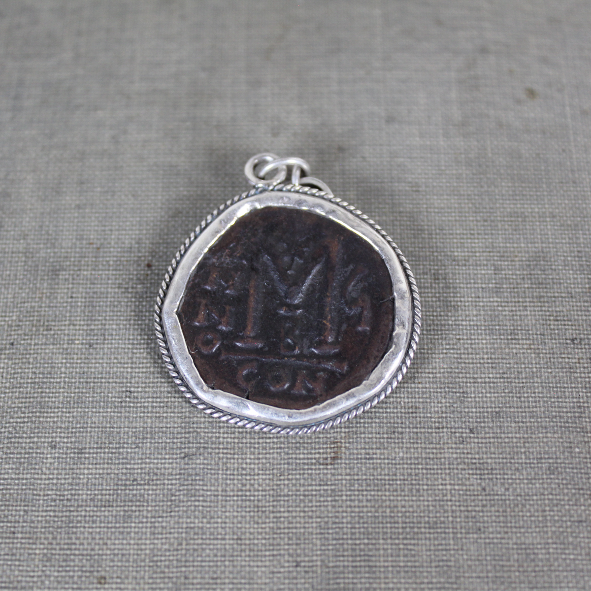 Byzantine Follis Pendant