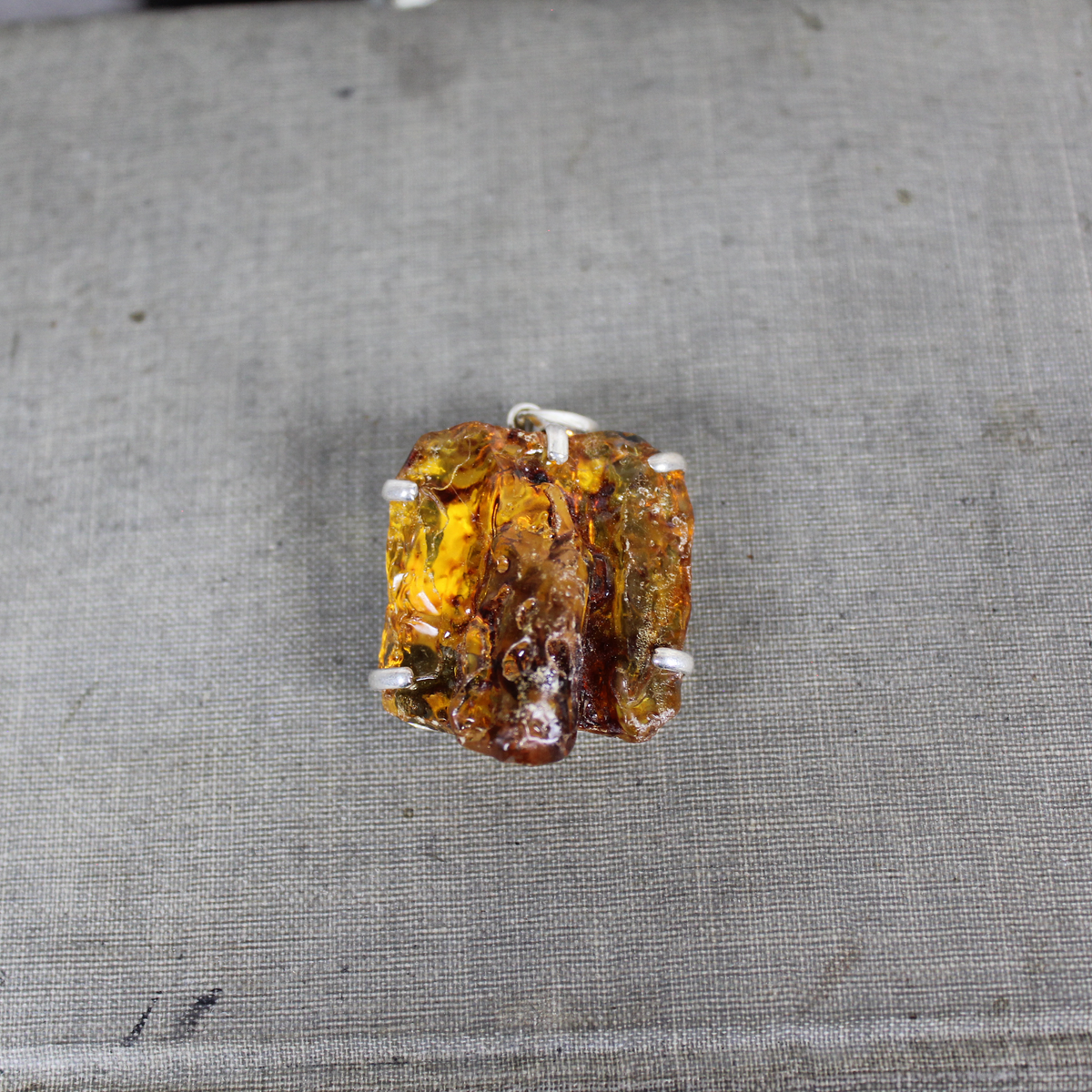 Natural Amber Pendant
