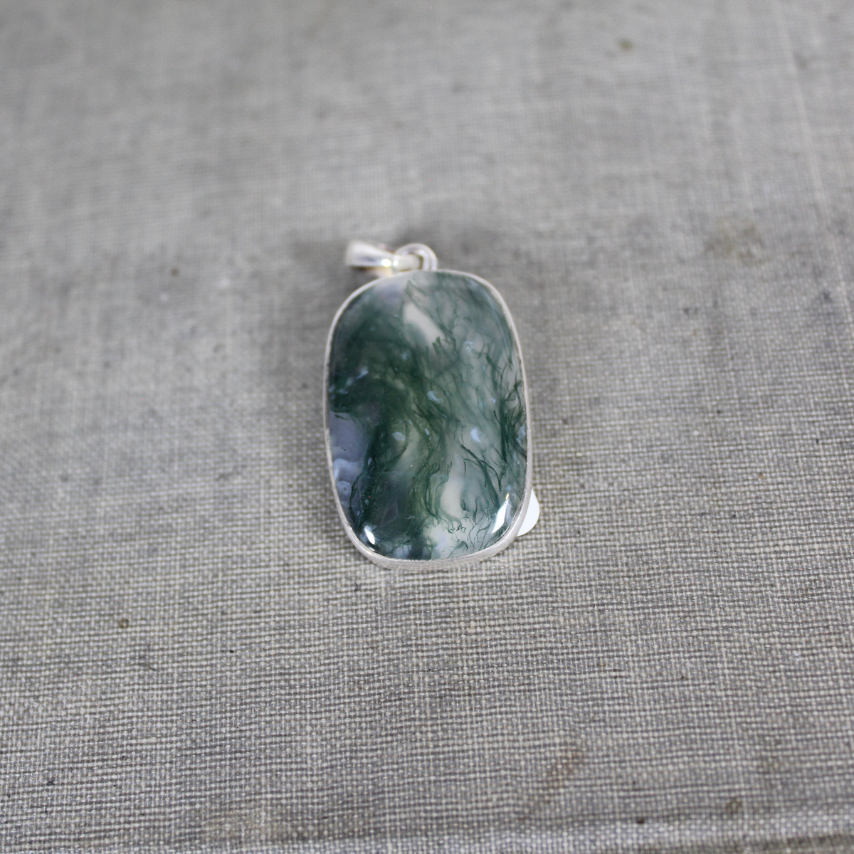 Moss Agate Pendant