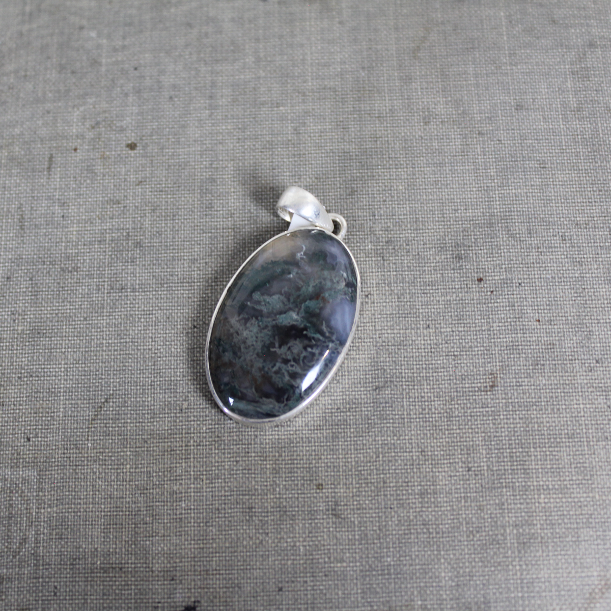 Moss Agate Pendant