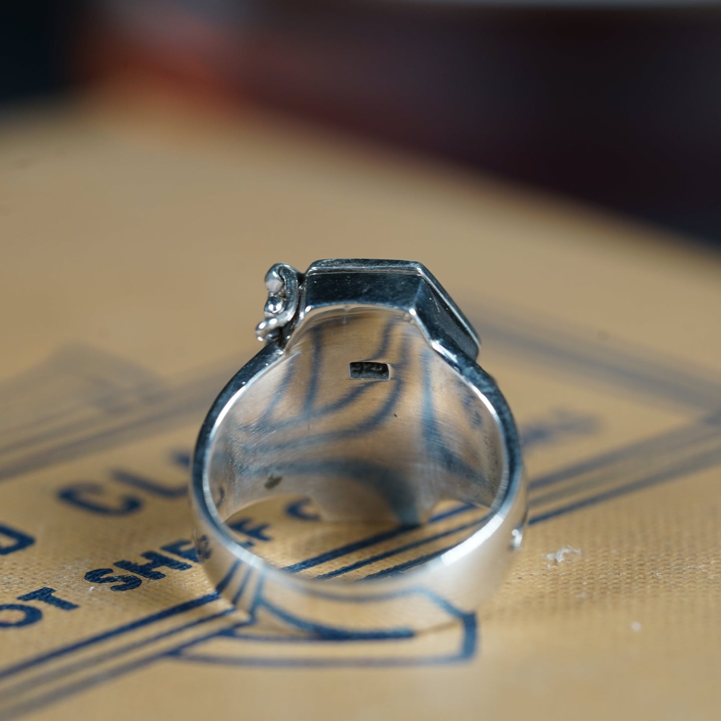 Coffin Poison Ring - Size: 7