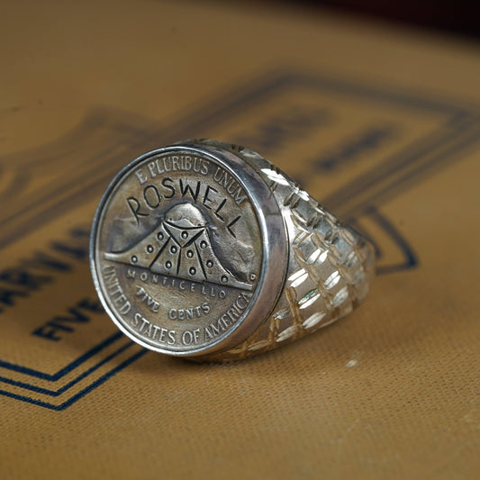 Roswell Hobo Nickel - Size: 12